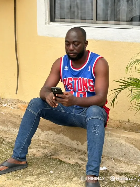 Man in Basketball Jersey Gets into Car and Drives Away – AI Generated Video | Hailuo AI