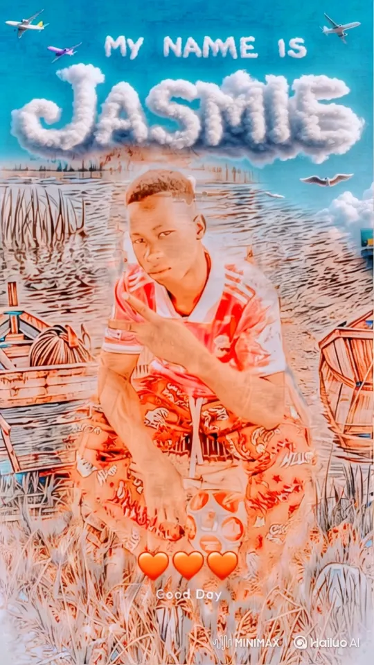 Stylized Portrait of Jasmie with Peace Sign – AI Generated Video | Hailuo AI