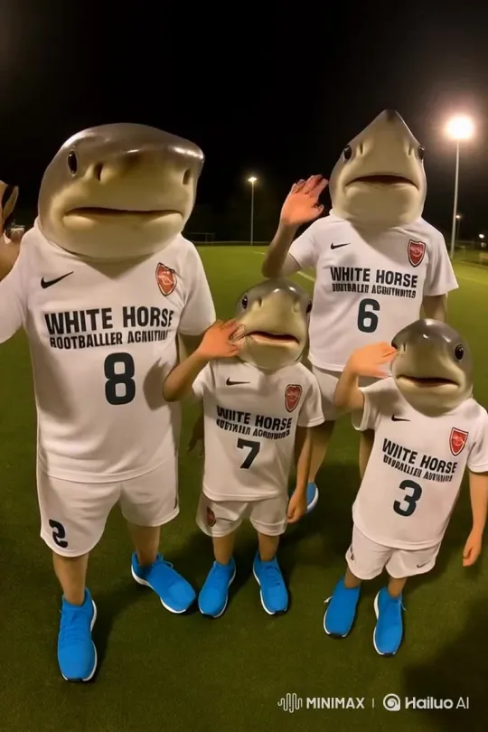 White Horse Footballer Academy Overview – AI Generated Video | Hailuo AI