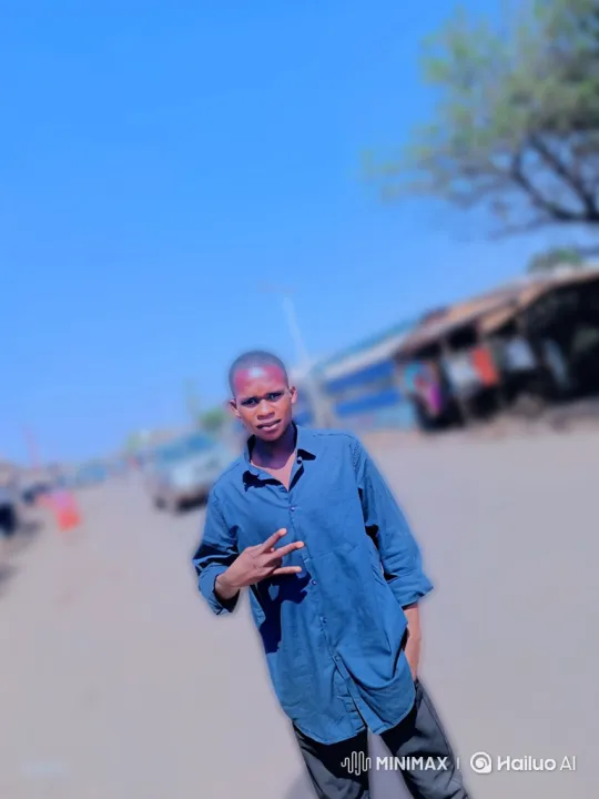 Young Man on Dirt Road Makes Peace Sign – AI Generated Video | Hailuo AI