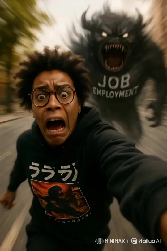 Quitting Job to Escape Employment – AI Generated Video | Hailuo AI