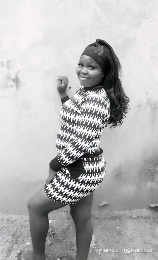 Young Woman in Striking Outfit Smiles at Camera – AI Generated Video | Hailuo AI