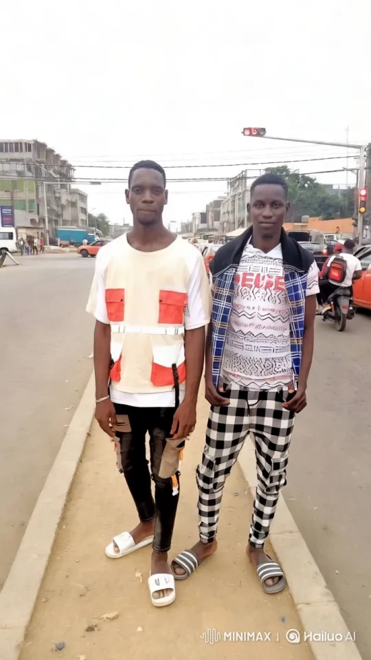 Urban Portrait: Young Men Amidst City Life – AI Generated Video | Hailuo AI