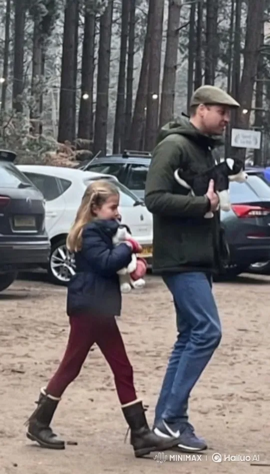 Father and Daughter Walking in Woods – AI Generated Video | Hailuo AI