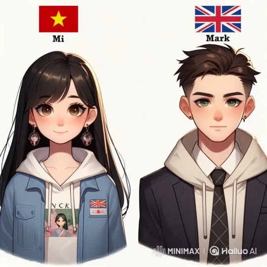Quiet Connection: Mi and Mark's Tender Moment – AI Generated Video | Hailuo AI