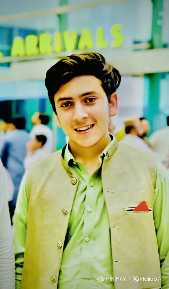 Young Man Greeted with Warmth at Airport Arrival – AI Generated Video | Hailuo AI