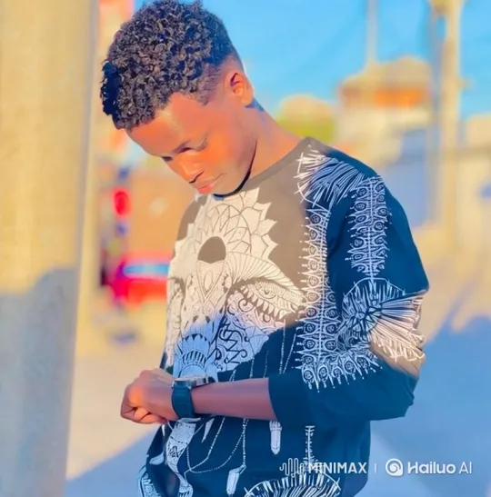 Young Man Adjusts Watch, Gazes Thoughtfully in Sunlit Setting – AI Generated Video | Hailuo AI