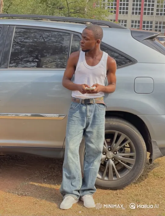 Young Man Steps into Lamborghini Urus, Drives Away – AI Generated Video | Hailuo AI