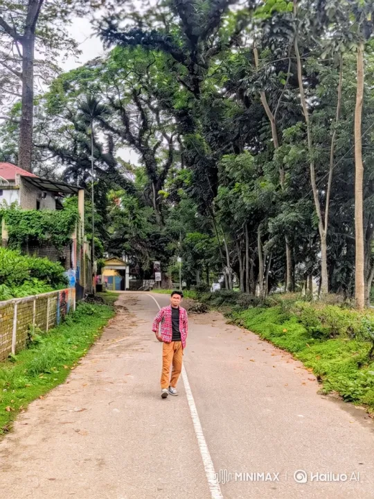Young Man Boards Luxury Rolls Royce on Forest Road – AI Generated Video | Hailuo AI