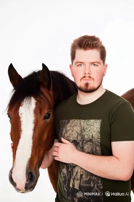 Concise English Title: User Requests a Horse Emoji – AI Generated Video | Hailuo AI