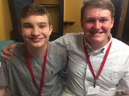 Young Men's Faces Stretch Unnaturally in Video – AI Generated Video | Hailuo AI