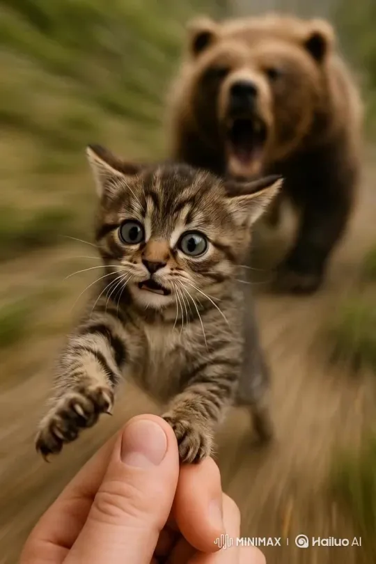 Survival Video Generator for Pets in the Wilderness – AI Generated Video | Hailuo AI