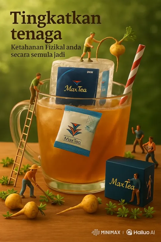 MaxTea: Energize Naturally with Refreshing Iced Tea – AI Generated Video | Hailuo AI