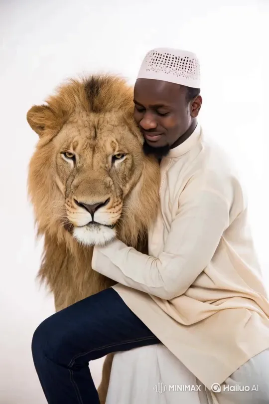 Lion's Presence and Support Symbolism – AI Generated Video | Hailuo AI