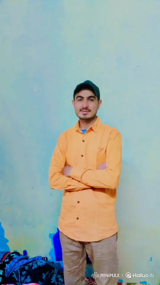 Young Man in Casual Attire Stands Calmly – AI Generated Video | Hailuo AI