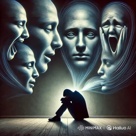Despair and Torment: A Visual Journey of Emotion – AI Generated Video | Hailuo AI