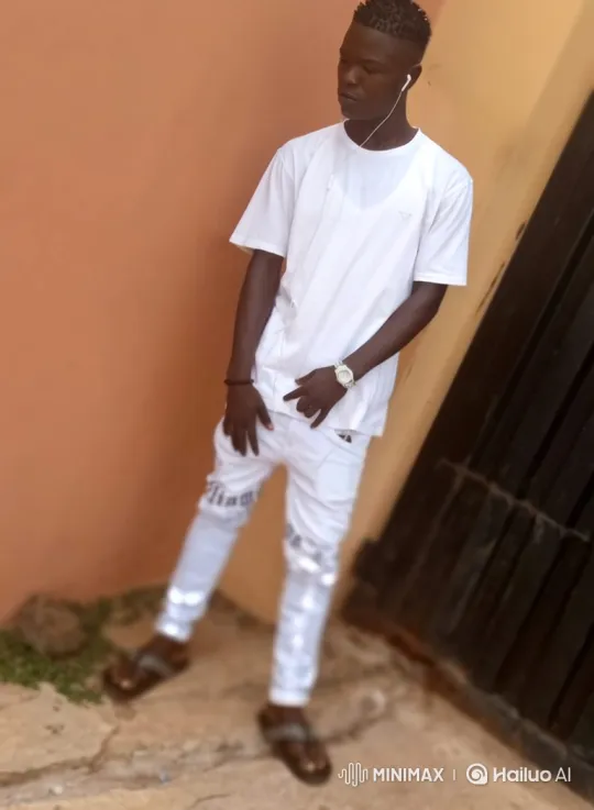 Young Man Showcases Purple Camaro in West African Village – AI Generated Video | Hailuo AI