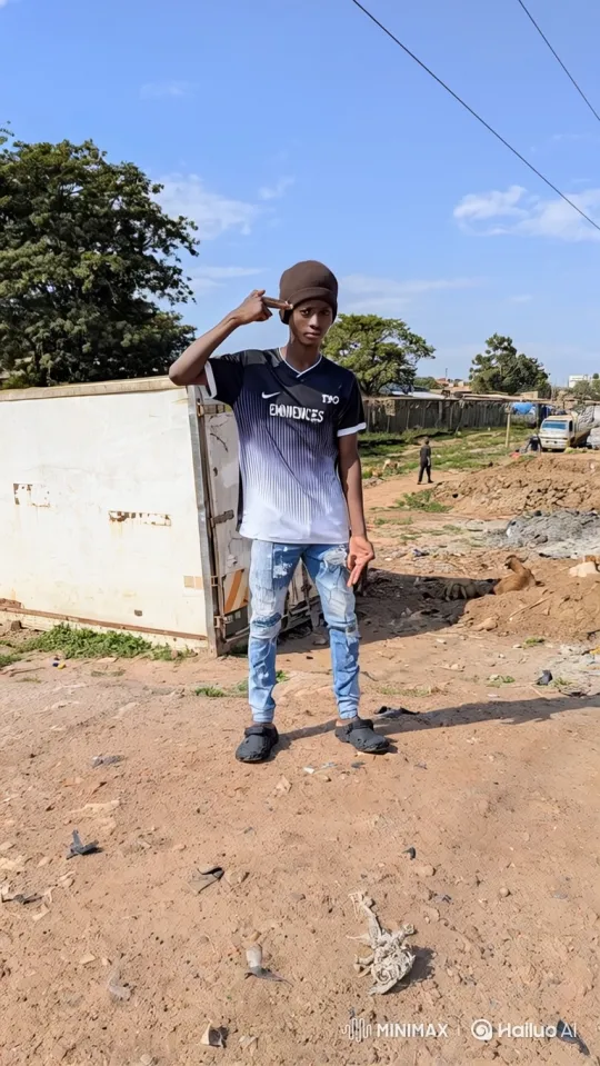 Young Man in Dusty Lot Meets Lamborghini Veneno – AI Generated Video | Hailuo AI