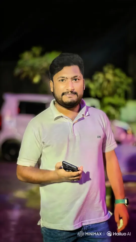 Young Man Prepares to Drive Lamborghini at Night – AI Generated Video | Hailuo AI