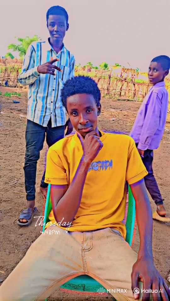 Young Men Sharing a Moment of Friendship – AI Generated Video | Hailuo AI