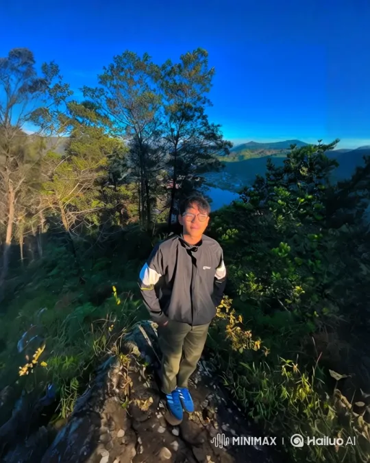 Mountain Summit to Earth's Orbit: A Cinematic Journey – AI Generated Video | Hailuo AI