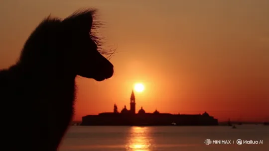 Venice Sunset: A Scenic Beauty – AI Generated Video | Hailuo AI