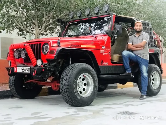 Man Transforms Vehicle, Drives Off in Lamborghini – AI Generated Video | Hailuo AI