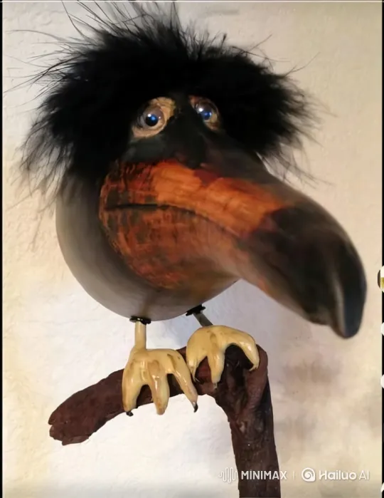 Whimsical Creature Fleeing from Falling Bomb – AI Generated Video | Hailuo AI