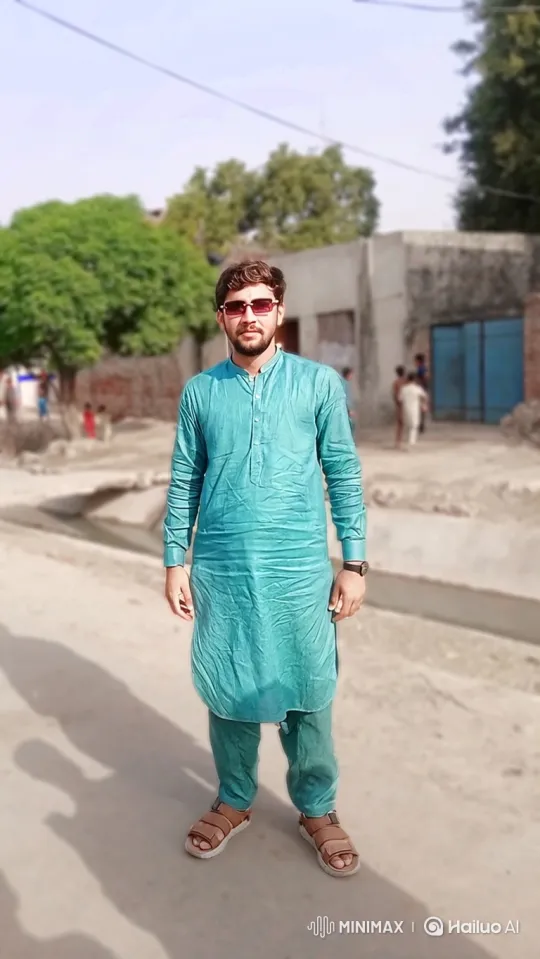 Man Enters SUV and Drives Away in Village Setting – AI Generated Video | Hailuo AI