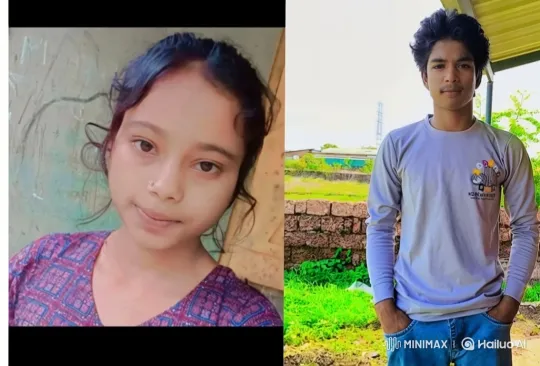Young Couple Sharing a Tender Outdoor Kiss – AI Generated Video | Hailuo AI