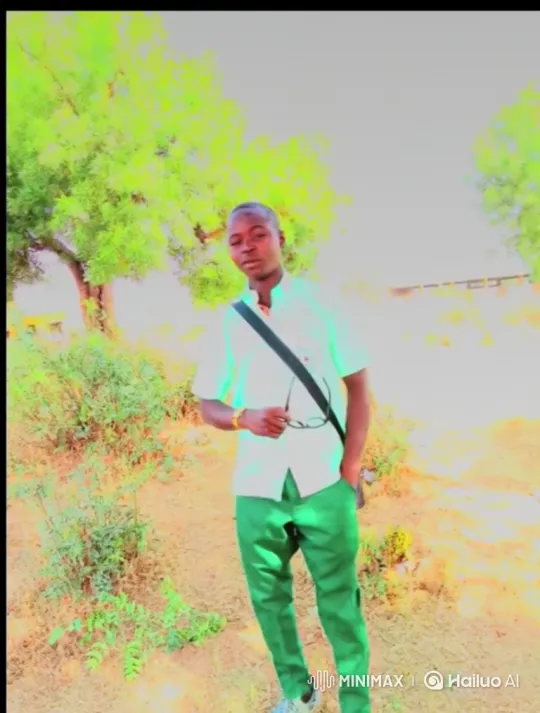 Young Man Styles Pose with Glasses Under Bright Sky – AI Generated Video | Hailuo AI