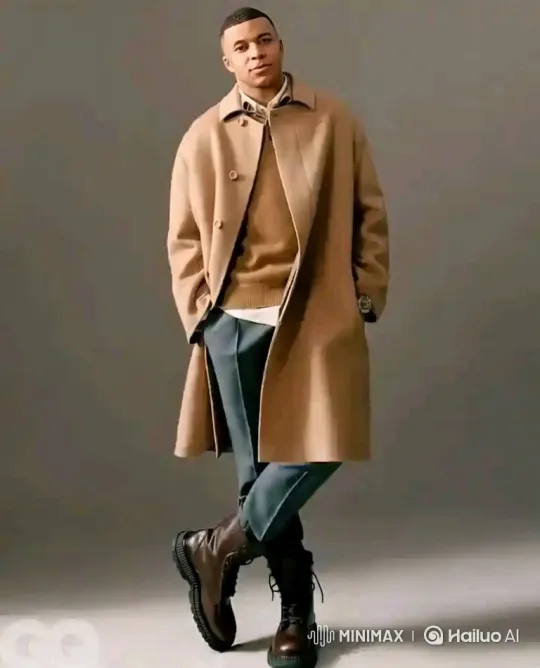 Fashionable Man Pose: From Full Body to Close-Up – AI Generated Video | Hailuo AI