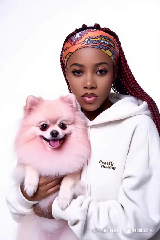 The Enchanting Pink Parlour Dog – AI Generated Video | Hailuo AI