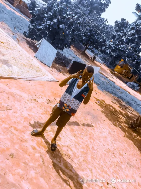Young Man Poses with Dynamic Camera Moves on Colorful Landscape – AI Generated Video | Hailuo AI