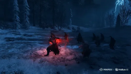 Zul'garath Warrior Reatsu's Ancestral Powers in Snowy Forest Battle – AI Generated Video | Hailuo AI