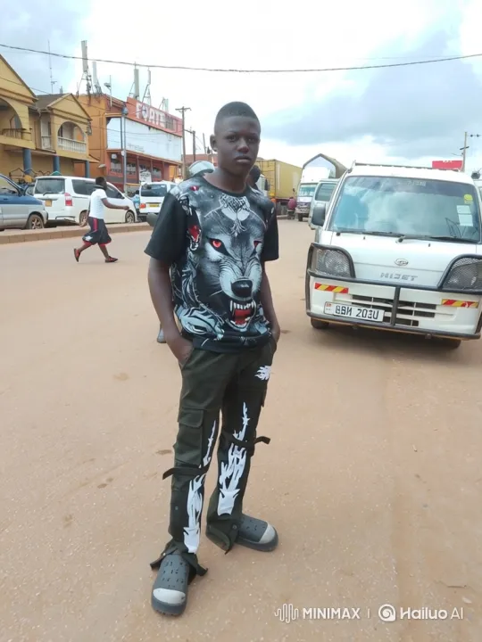 Young Man Walks to and Drives Away in White Truck – AI Generated Video | Hailuo AI