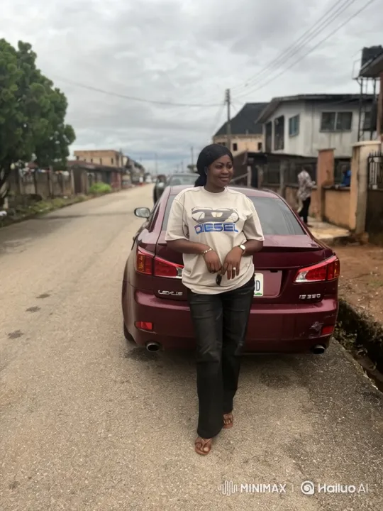 Woman Enters Car and Drives Away on Cloudy Day – AI Generated Video | Hailuo AI