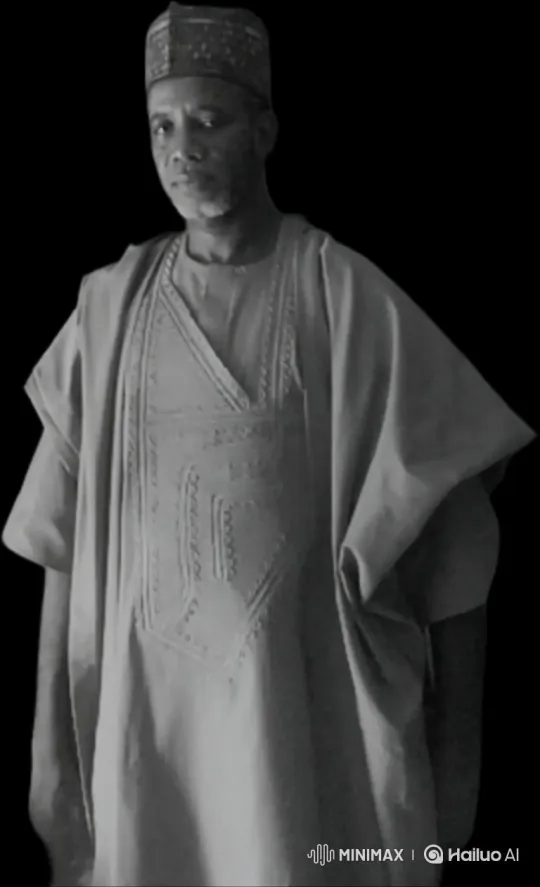 Man in Robe Boards Classic Station Wagon at Night – AI Generated Video | Hailuo AI