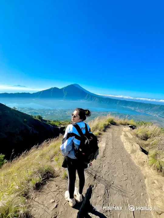 Panoramic Zoom Out from Mountain to Earth from Space – AI Generated Video | Hailuo AI