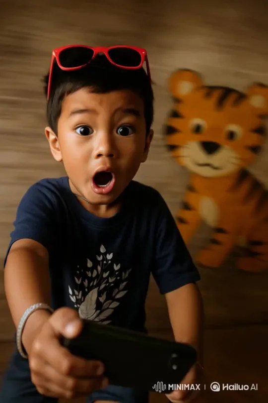 Realistic Tiger Illustration Request – AI Generated Video | Hailuo AI