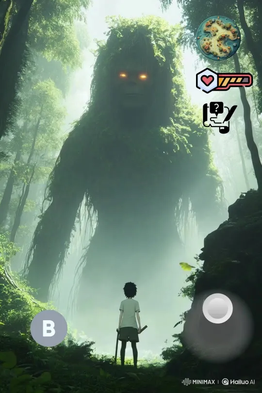 Boy Battles Giants and Monsters in Anime Adventure – AI Generated Video | Hailuo AI