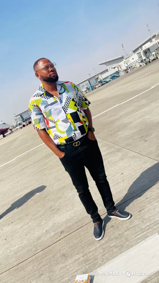 Stylish Man Boards Private Jet at Airport – AI Generated Video | Hailuo AI