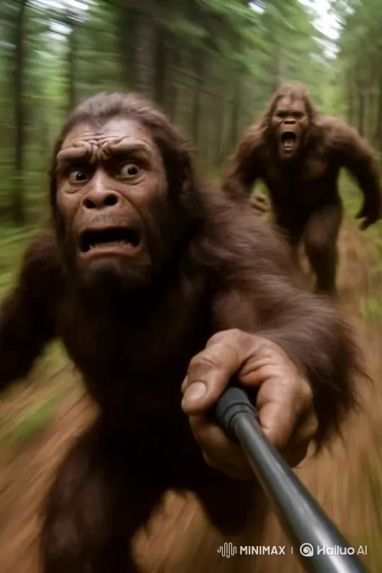 Bigfoot Vlogs: Evades Police, Mocks Shooting Claim – AI Generated Video | Hailuo AI