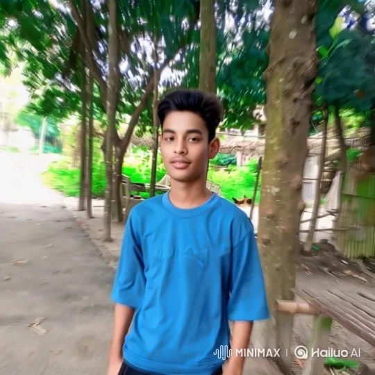 Young Man in Serene Path: A Study in Calmness – AI Generated Video | Hailuo AI