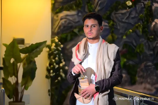 Young Man Discusses with Intensity in Formal Setting – AI Generated Video | Hailuo AI
