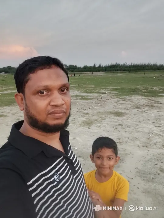 Father and Son Sharing a Moment in Nature – AI Generated Video | Hailuo AI