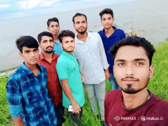 Seven Young Men Pose Through Seasons – AI Generated Video | Hailuo AI