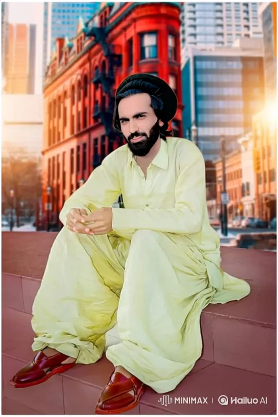 Man Contemplates Cityscape in Reflective Moment – AI Generated Video | Hailuo AI