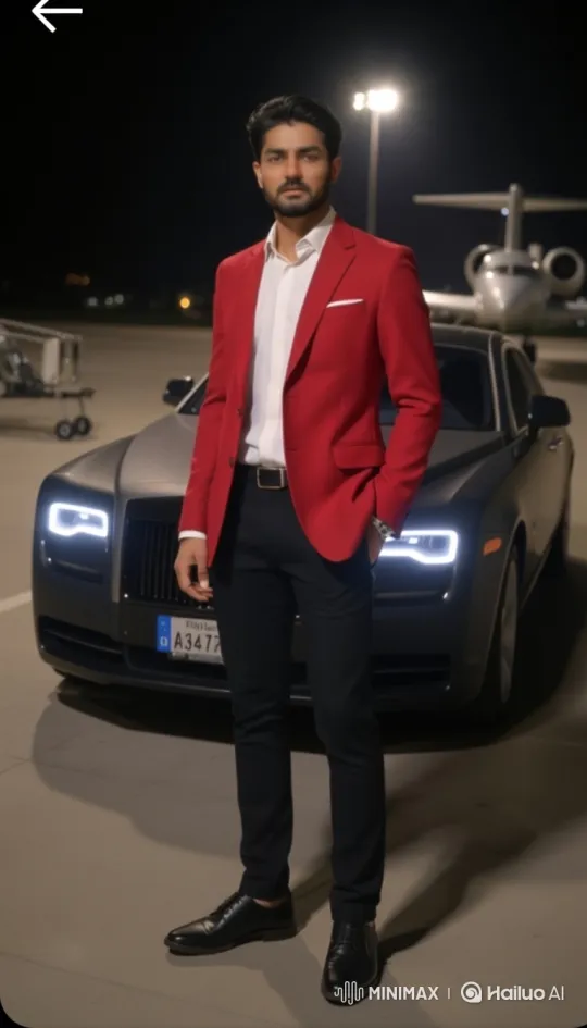 Dapper Man Showcases Luxury Car and Private Jet – AI Generated Video | Hailuo AI