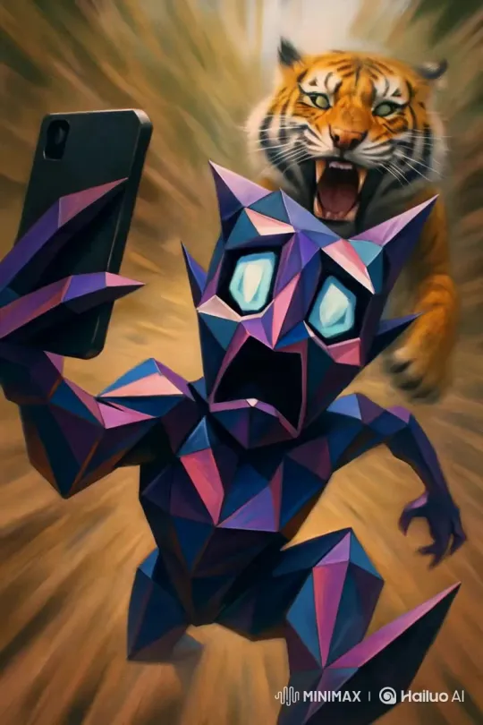 Cat Escapes from Tiger: 5 Similar Video Ideas – AI Generated Video | Hailuo AI